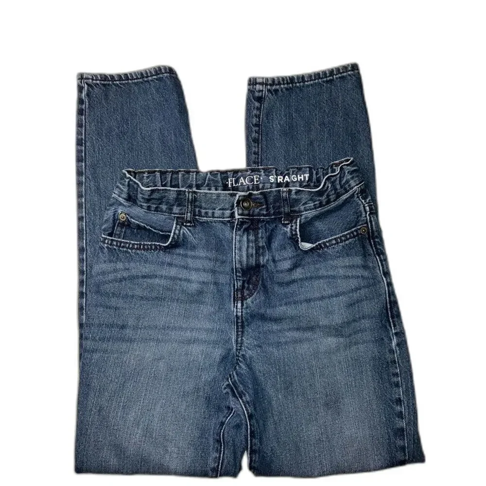 Children Places Blue Straight Jeans Size 14